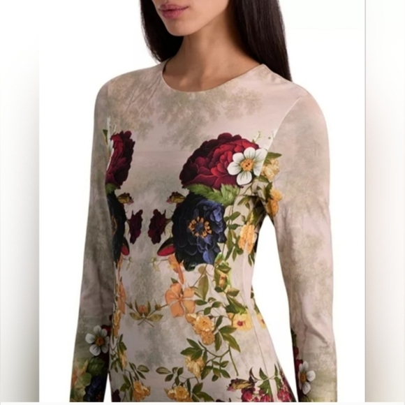 Alice + Olivia Roundneck Dress 2 $595 - Picture 3 of 6